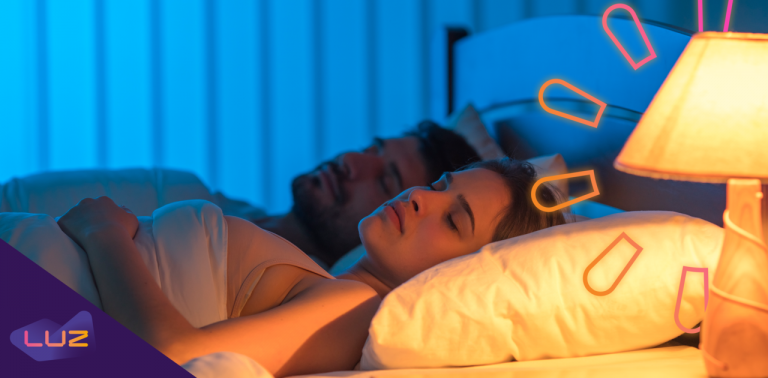 melhor luz para dormir